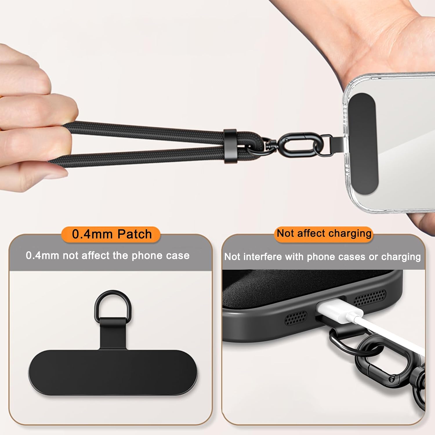 Thumbnail 2 de MORSUNBELA Handykette 3-in-1: Universal Handykette zum Umhängen, Flexibles Längen-Design