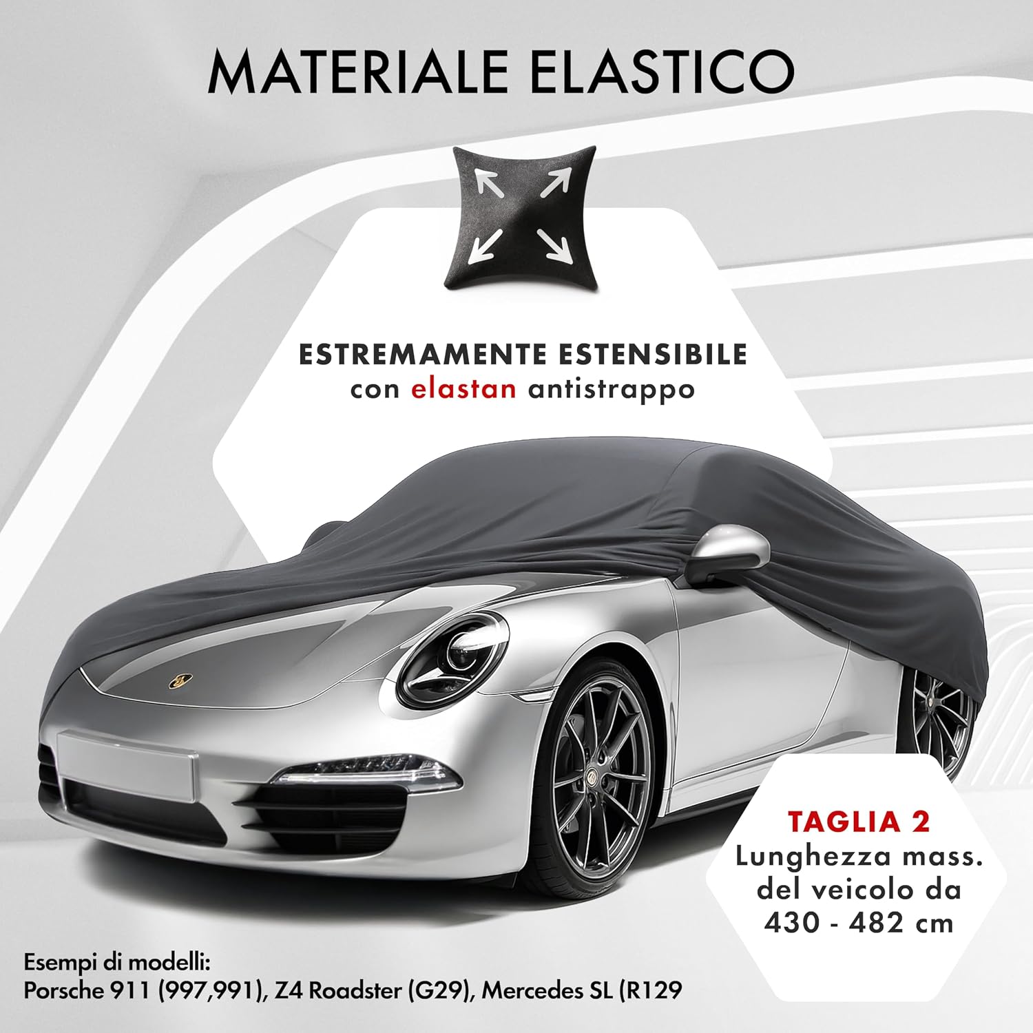 Detalle 2 de WALSER Premium Telo Copriauto Stretch Plus 2