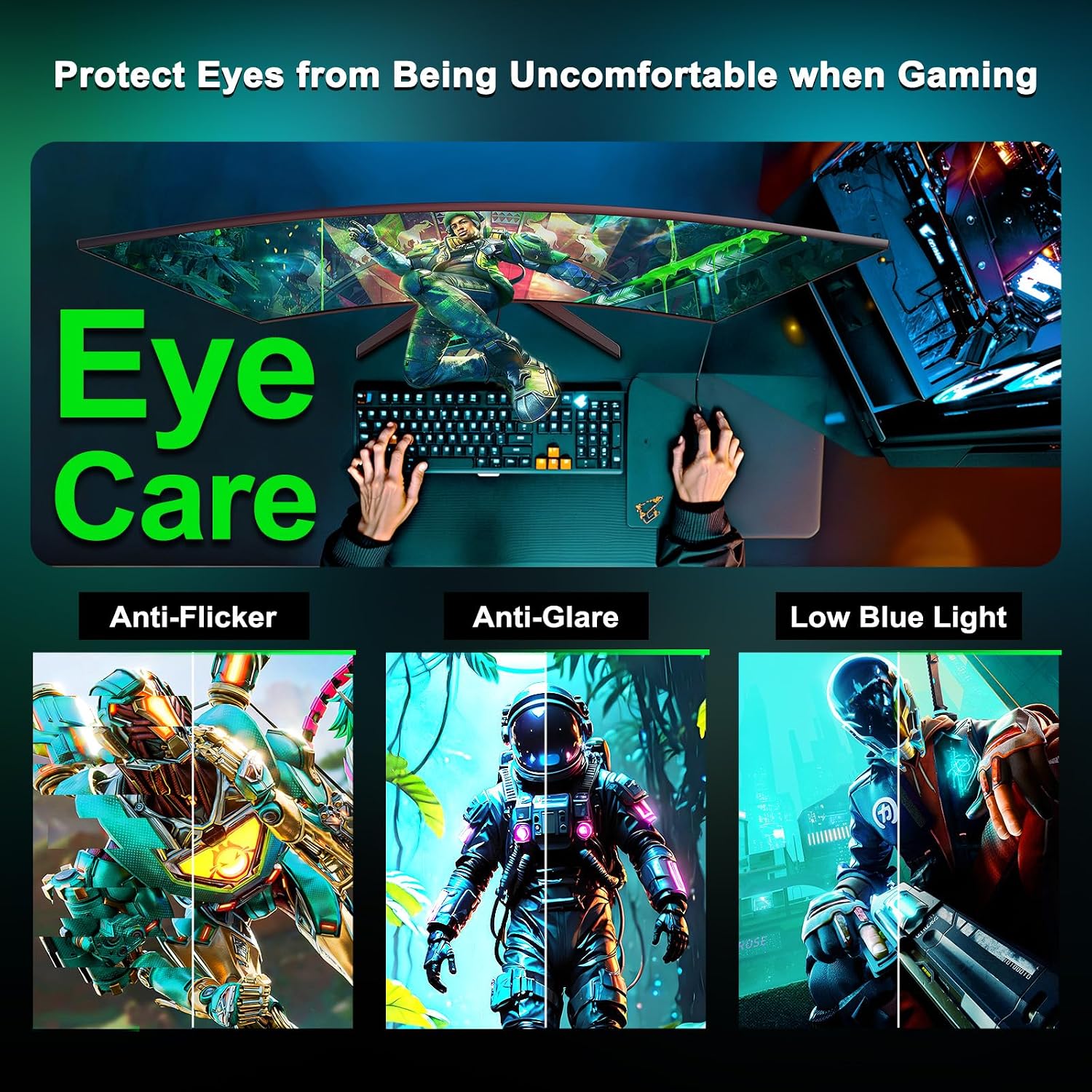 Thumbnail 6 de Minifire MFG27C1 27 Inch 200Hz Gaming Monitor