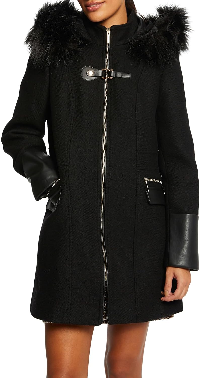Detalle de Morgan 222-gsibil Manteau Femme – lot de 1 : élégance sobre et utilisation pensée