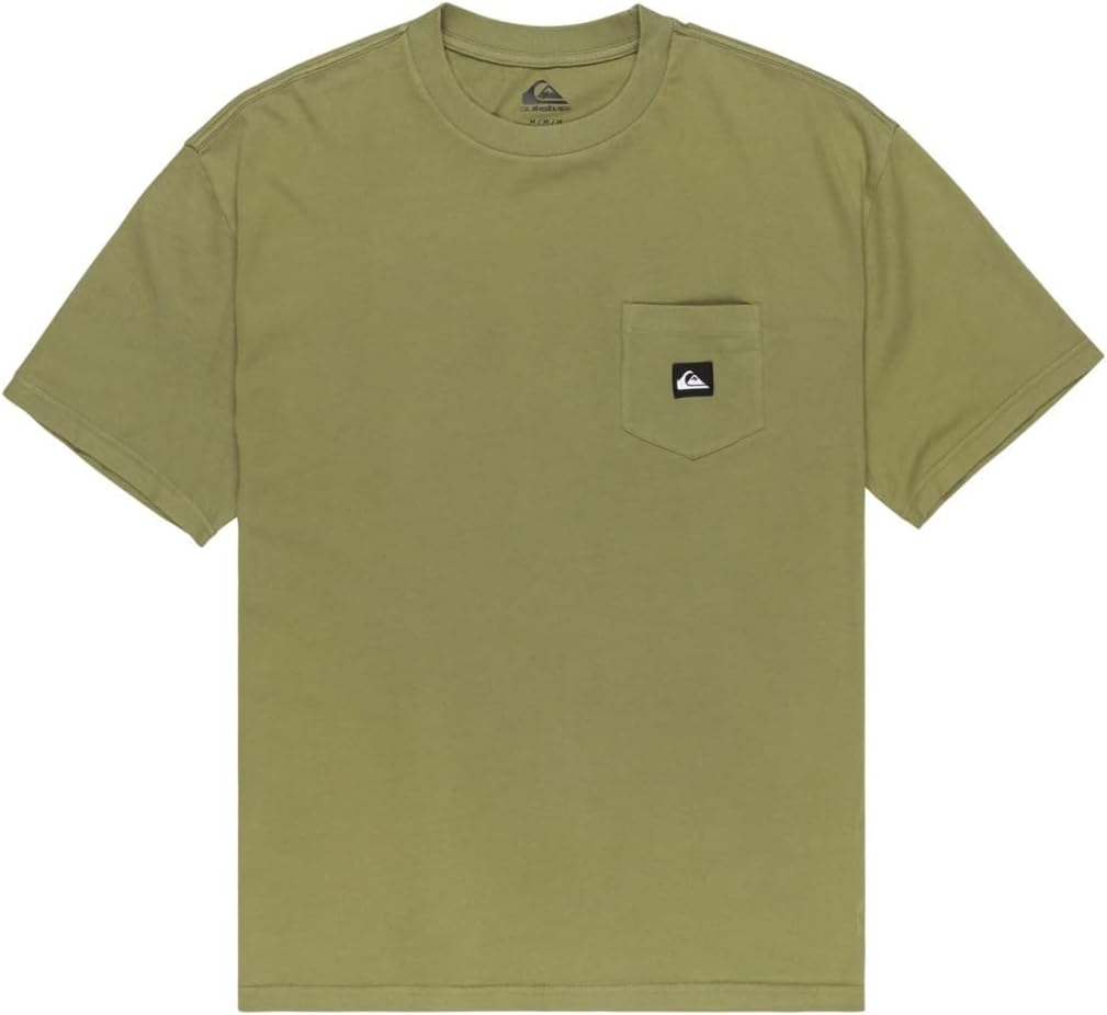 Detalle de Quiksilver Saltwater Pocket Short Sleeve Tee per Uomo