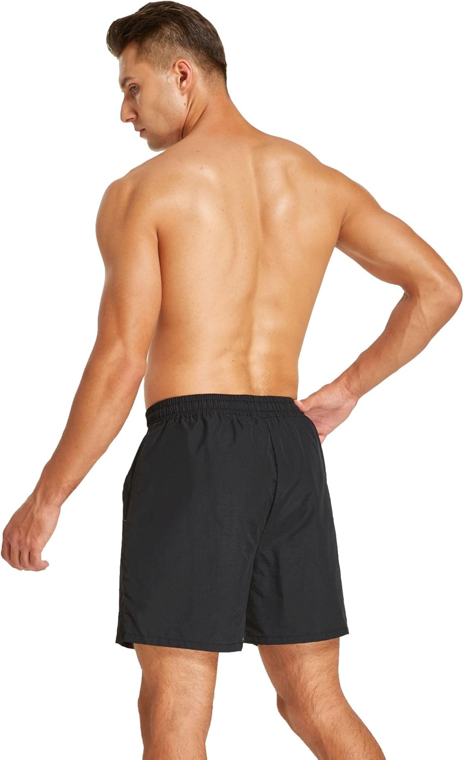 Thumbnail 2 de JustSun Men's Swim Shorts with Zip Pockets and Mesh Lining