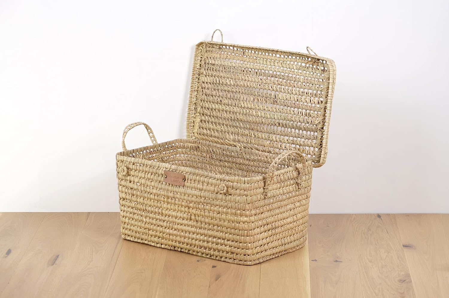 Thumbnail 4 de Bohome Living Coffre de Rangement en Osier Tressé 60 cm – Malle et Panier Déco Bohème Chic, naturel et personnalisable