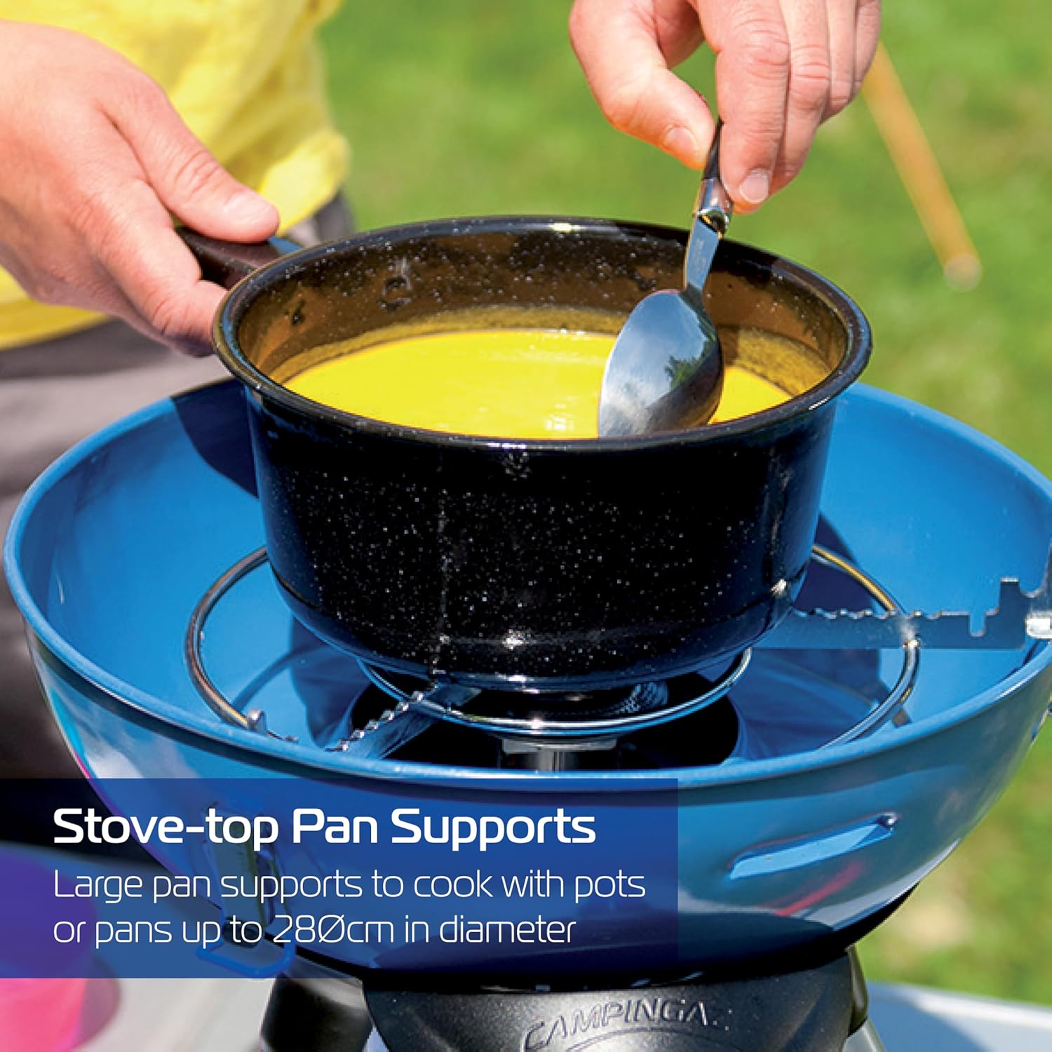 Thumbnail 2 de Campingaz Party Grill 200 CV: Portable Camping BBQ and Stove in One