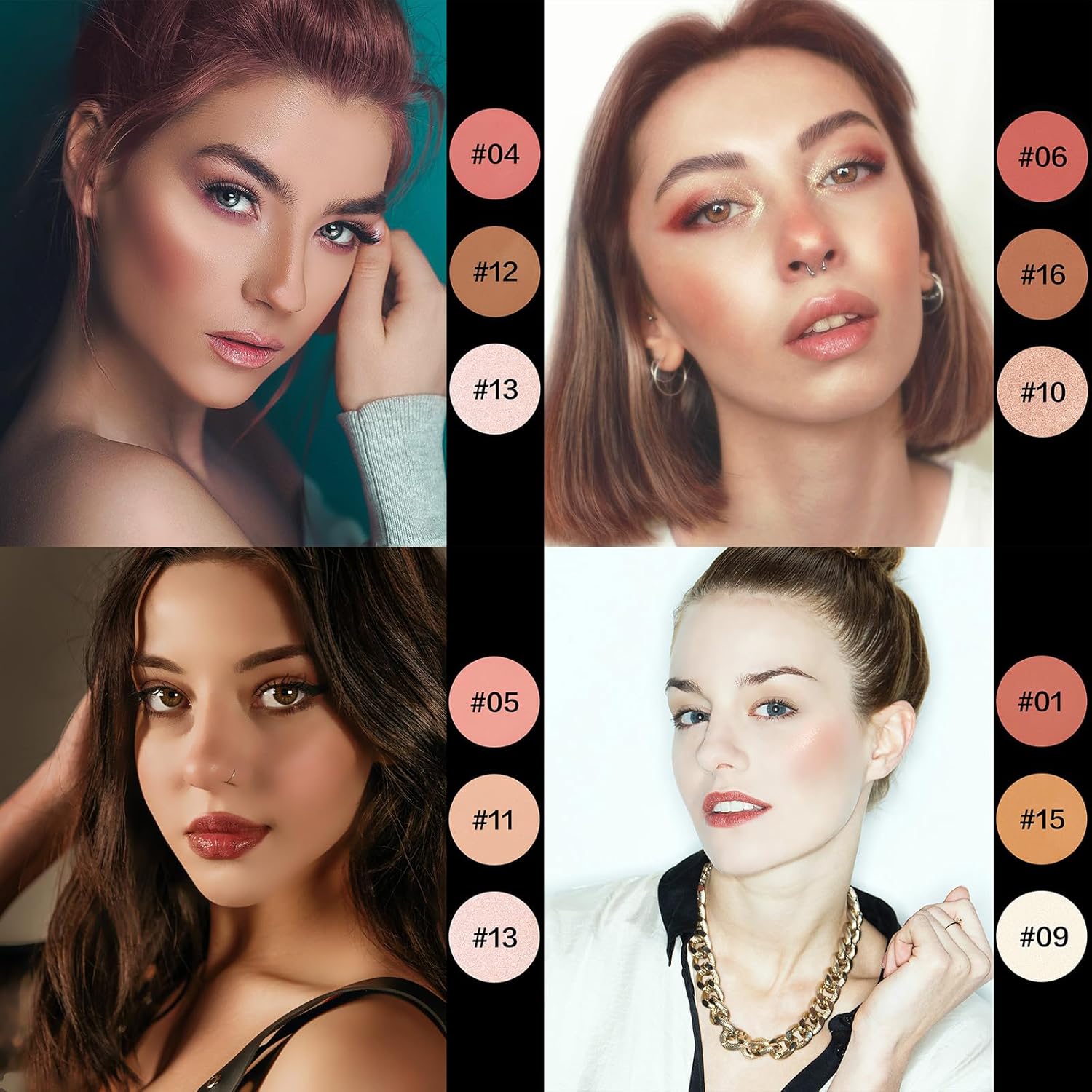 Thumbnail 6 de Contour Makeup Palette, 16 Colors