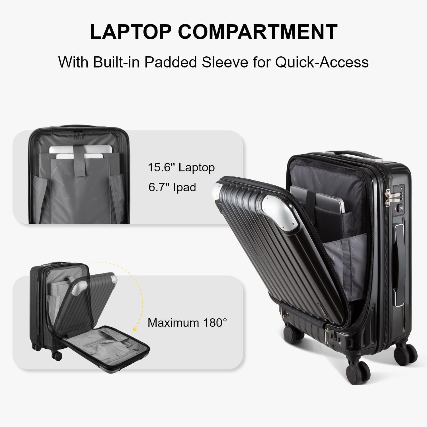 Detalle de LEVEL8 20 Inch 36L Cabin Hardcase