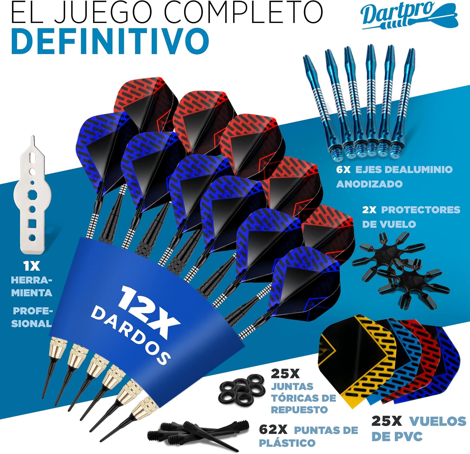 Detalle 2 de DartPro El original diana electrónica 65 variantes