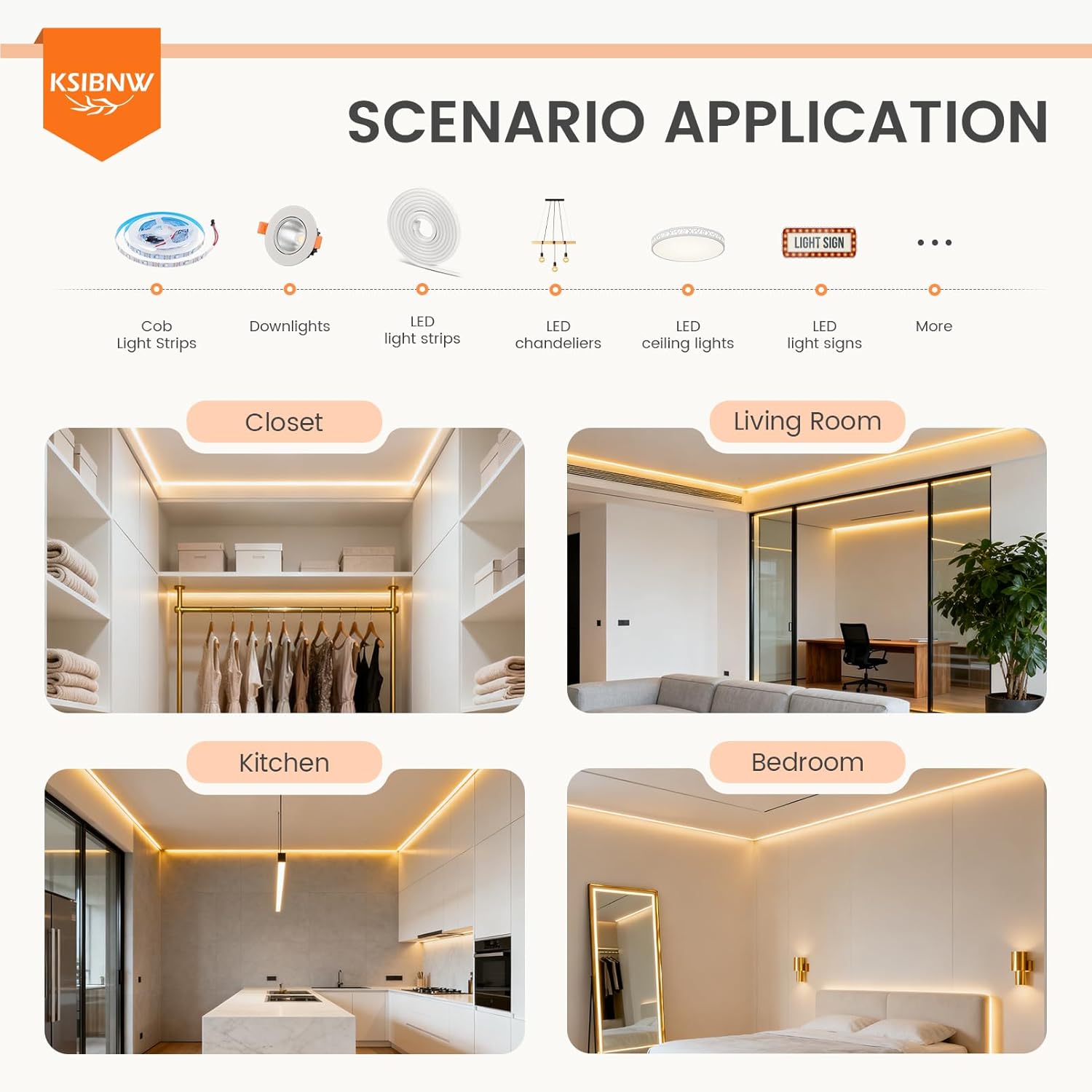 Thumbnail 5 de KSIBNW Trasformatore 220V 24V LED Driver 60W – Slim e Sicuro per Strip e Luci LED