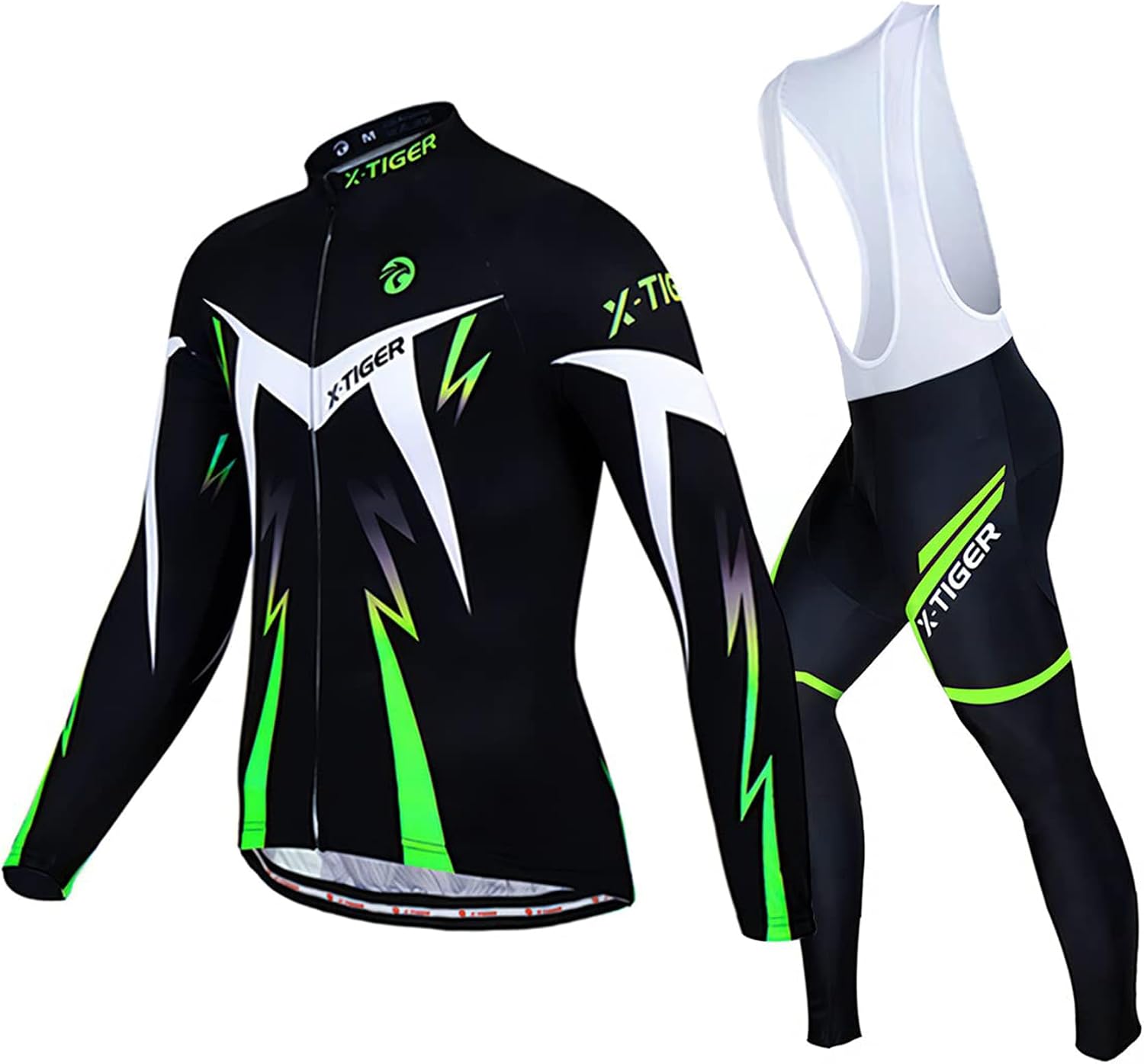 Detalle 2 de X-TIGER Maillot cyclisme homme manches longues ⚙