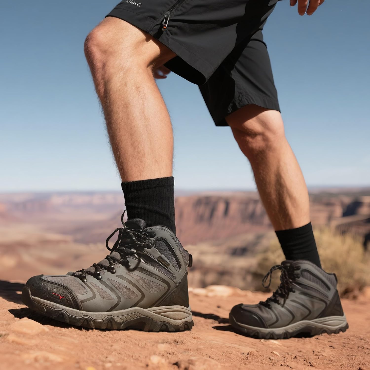 Detalle 2 de NORTIV 8 Armadillo Waterproof Hiking Boots 1 Pair