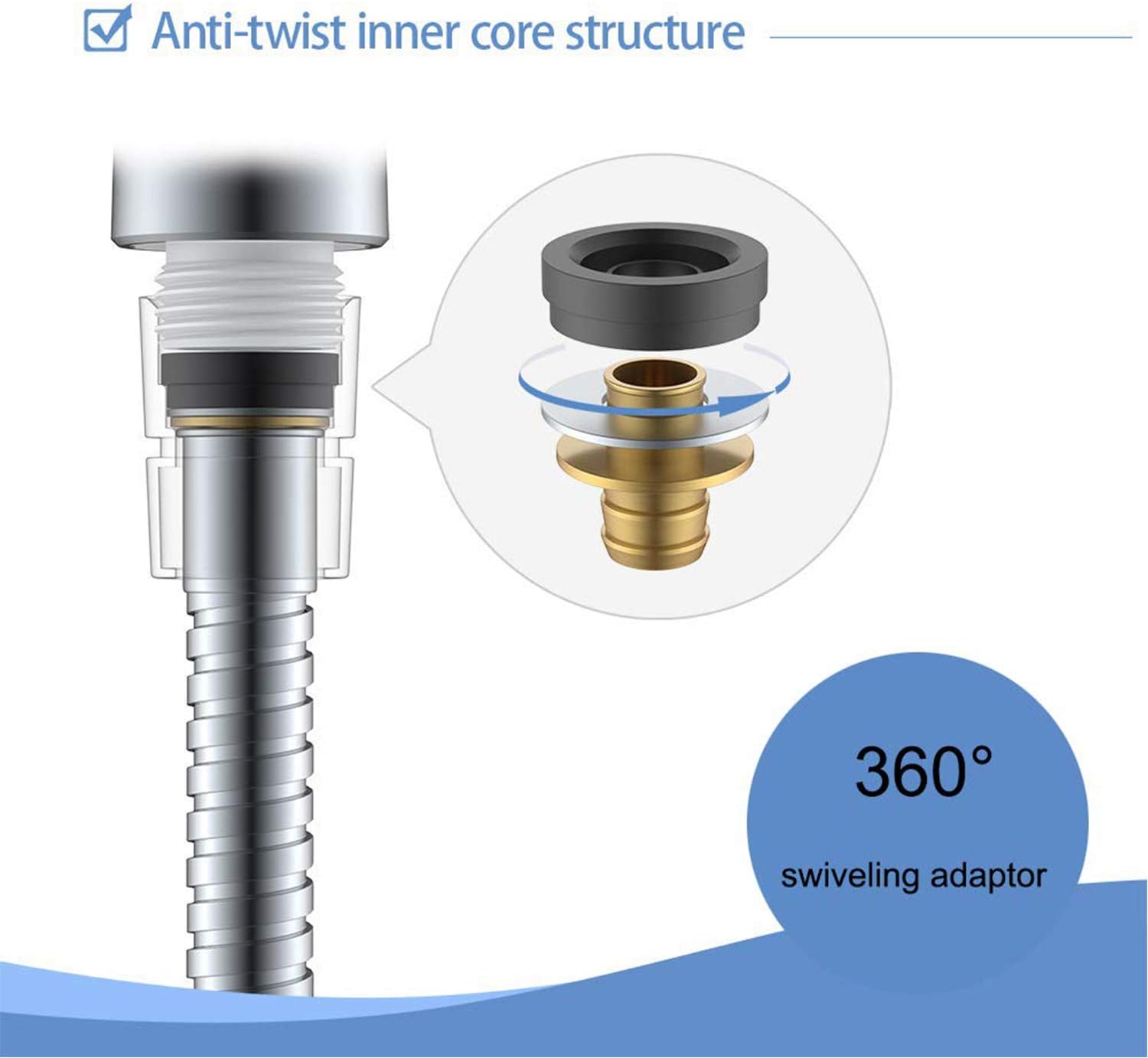 Detalle 2 de Samodra Shower Hose 1.25m