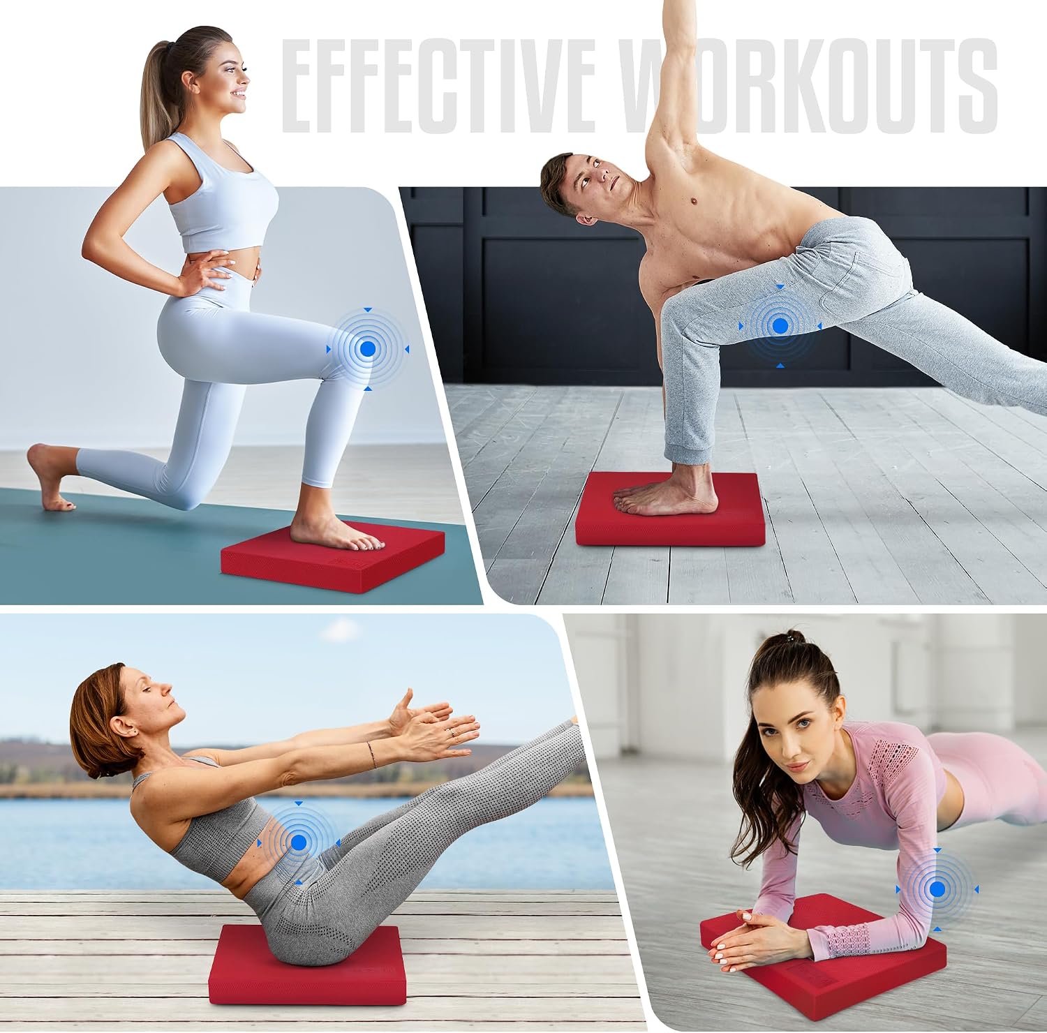 Detalle 2 de Yes4All Balance Pad, 15.5 x 13 x 2 in.