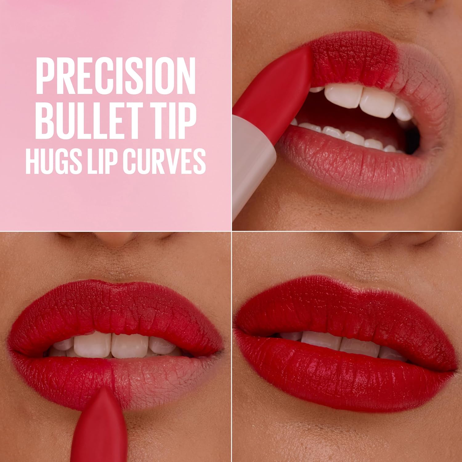 Detalle 2 de MAYBELLINE Serum Lipstick: Hydrating Lip Makeup with 8HR Plumping Moisture in Midtone Cool Pink Satin