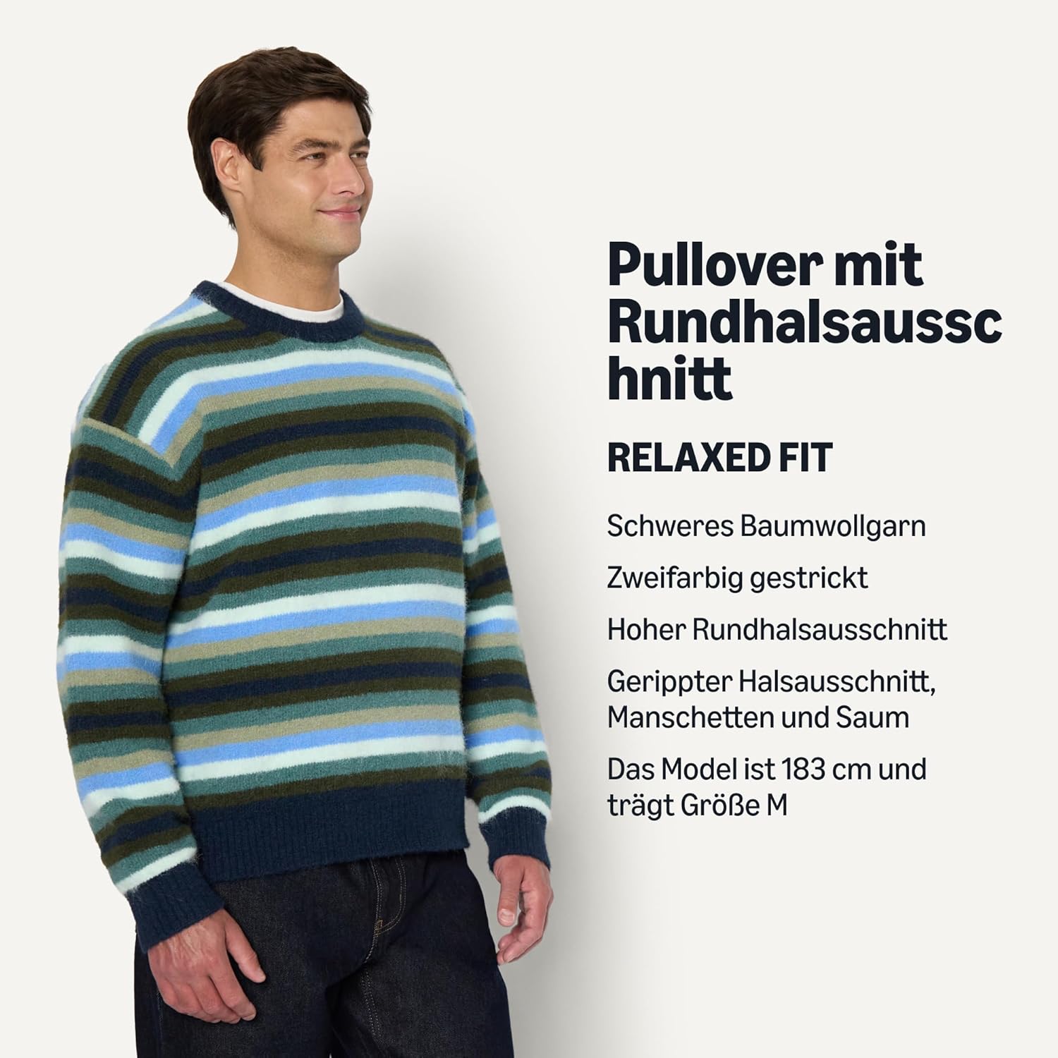 Thumbnail 3 de Amazon Essentials Relaxed-Fit-Pullover Mohairimitat