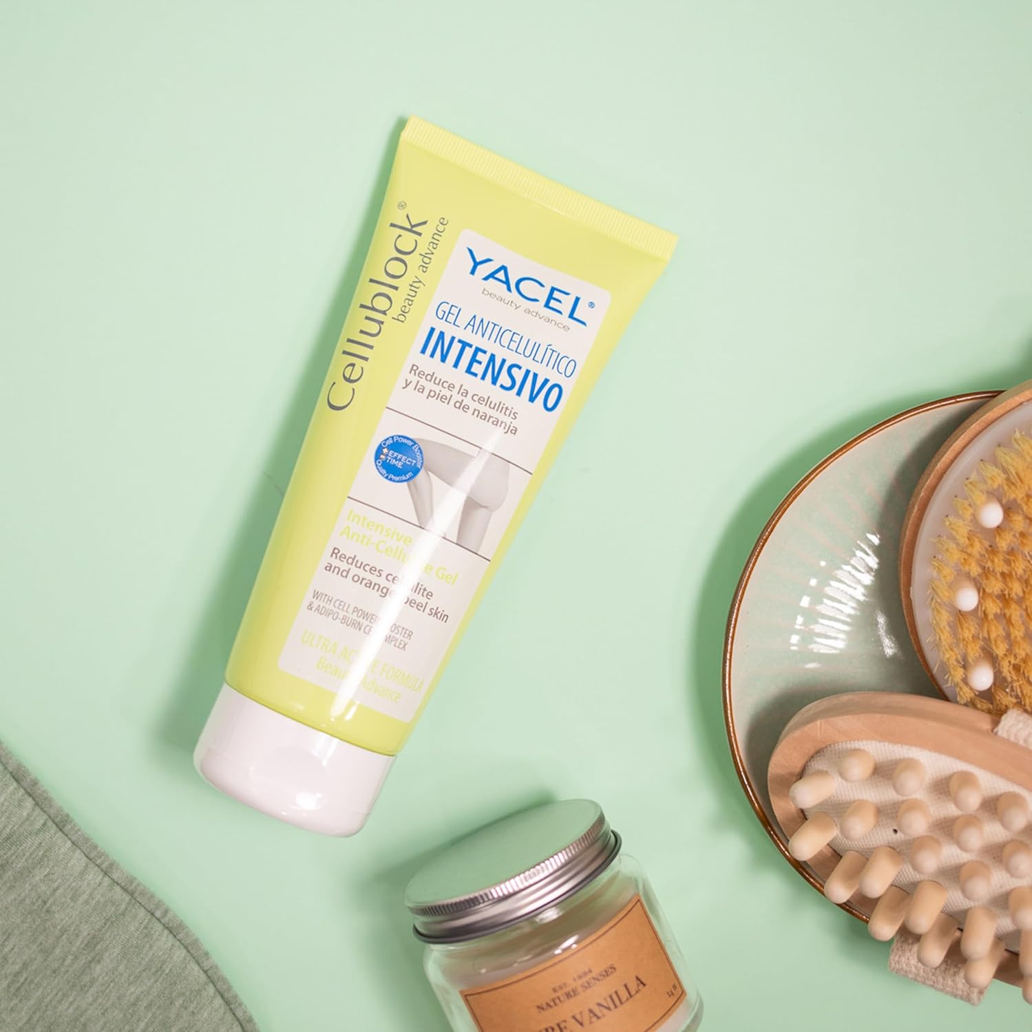Thumbnail 4 de Yacel Cellublock - Crema anticellulite potente con effetto drenante, 200 ml