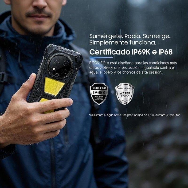 Detalle de Blackview Rock 2 Pro 5G 8GB/256GB – Rugerizado y con gran autonomía para campo y outdoor