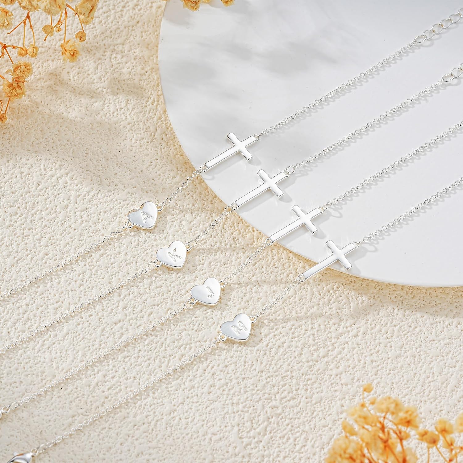 Detalle de Lunvky Cross Bracelet 14K Gold Plating