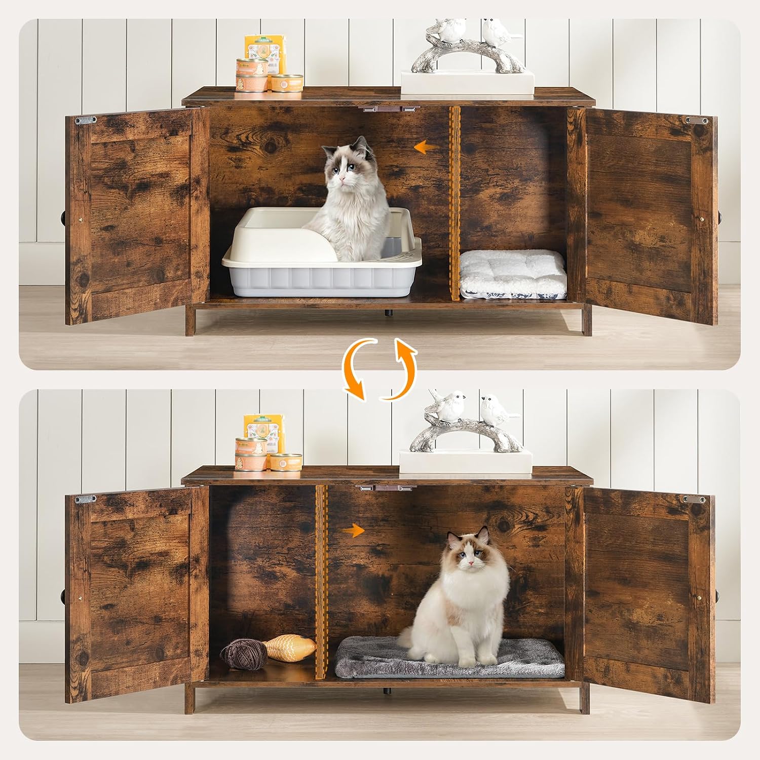 Thumbnail 5 de HOOBRO EBF03MW01G1 Armadietto per gatti 56x42 cm