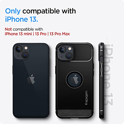 Detalle 2 de Spigen Rugged Armor iPhone 13 coque noire mat