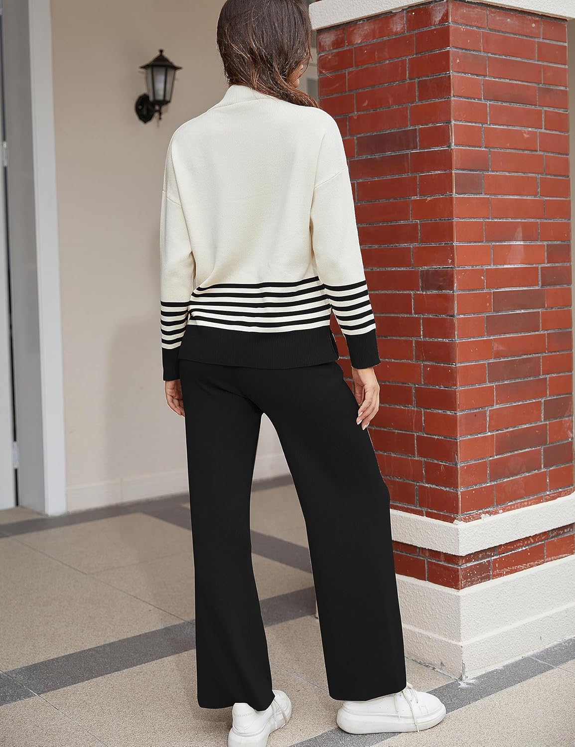 Thumbnail 5 de Tanming Women's Lounge Set 2‑Piece Knit 1 emoji