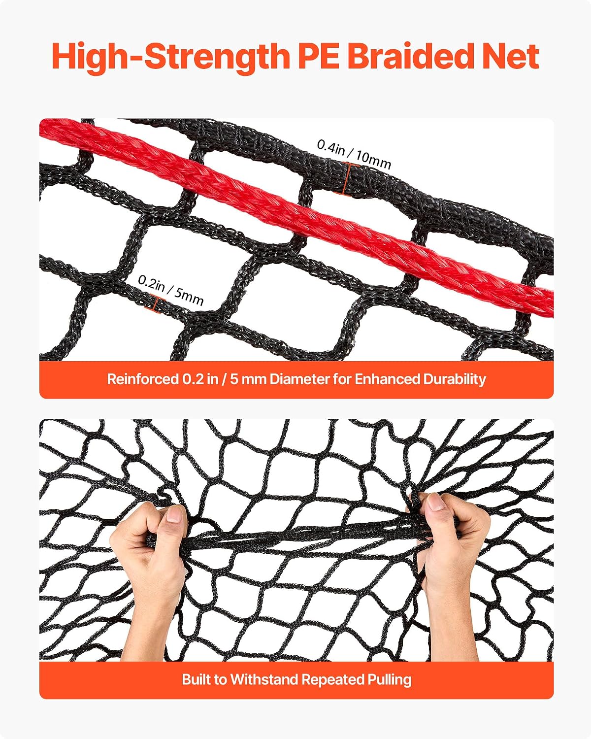 Thumbnail 2 de VEVOR Round Bale Hay Net 1.5-Inch Mesh