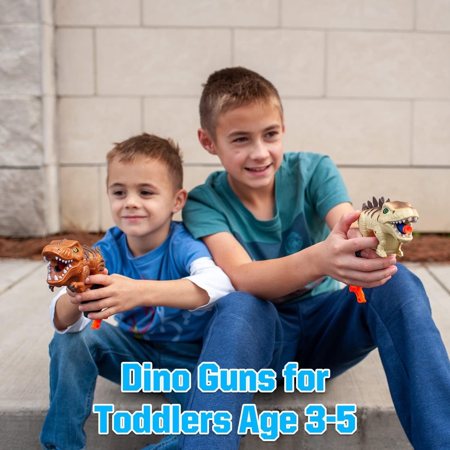 Detalle de Dinosaur Foam Dart Blasters 2-Pack