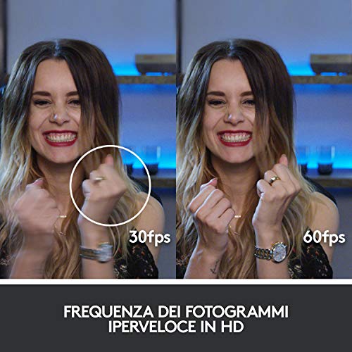 Detalle 2 de Logitech C922 Pro Stream Webcam: streaming Full HD con audio stereo e montaggio flessibile