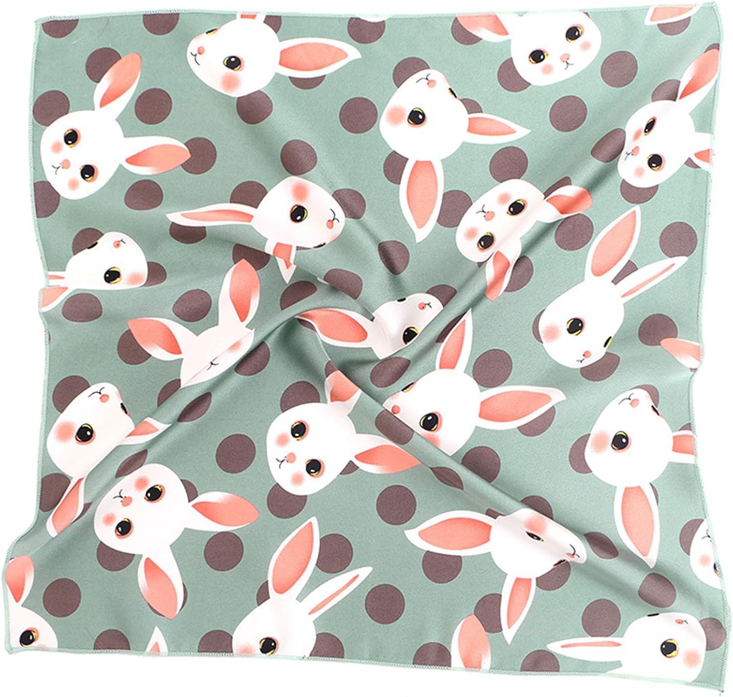 Thumbnail 1 de MAIRY 23.5 Inch Satin Head Scarf (50 x 50 cm) – silk-like fashion bandana hair & neck wrap
