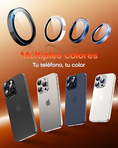 Thumbnail 6 de TOCOL Protection d'objectif iPhone 15 Pro Max