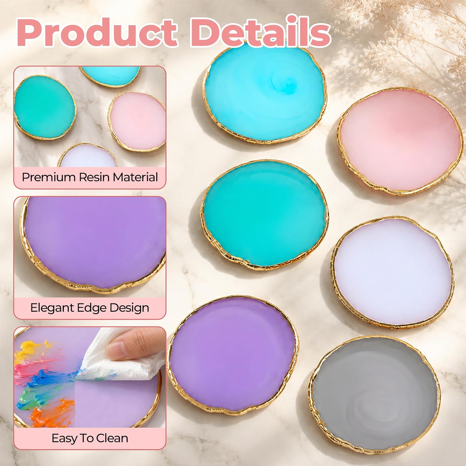 Thumbnail 2 de Lainballow resin nail art palette