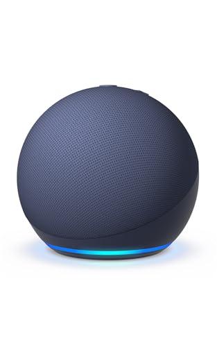 Detalle de Echo Dot (Newest gen) | Deep Sea Blue with Alexa+ Early Access