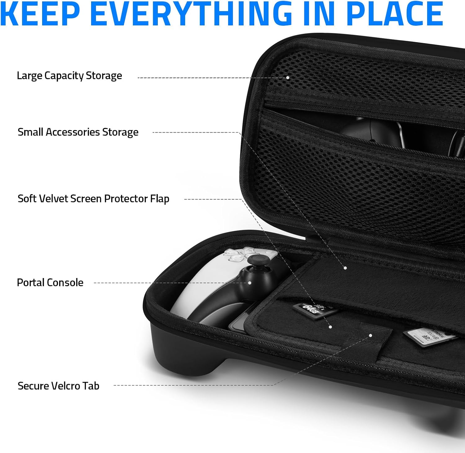 Thumbnail 6 de All-in-1 Accessories Bundle for Playstation Portal: Charging, Protection and More for PS5