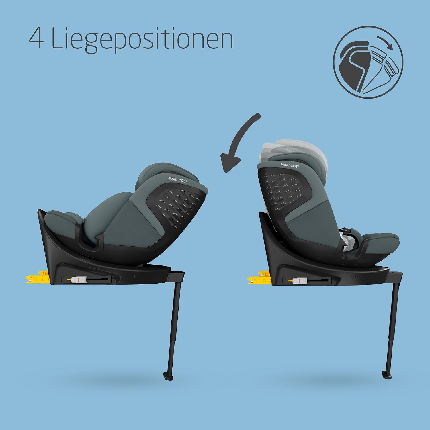 Thumbnail 3 de Maxi‑Cosi Emerald 360 S i‑Size Kindersitz 0–12 Jahre ⛑