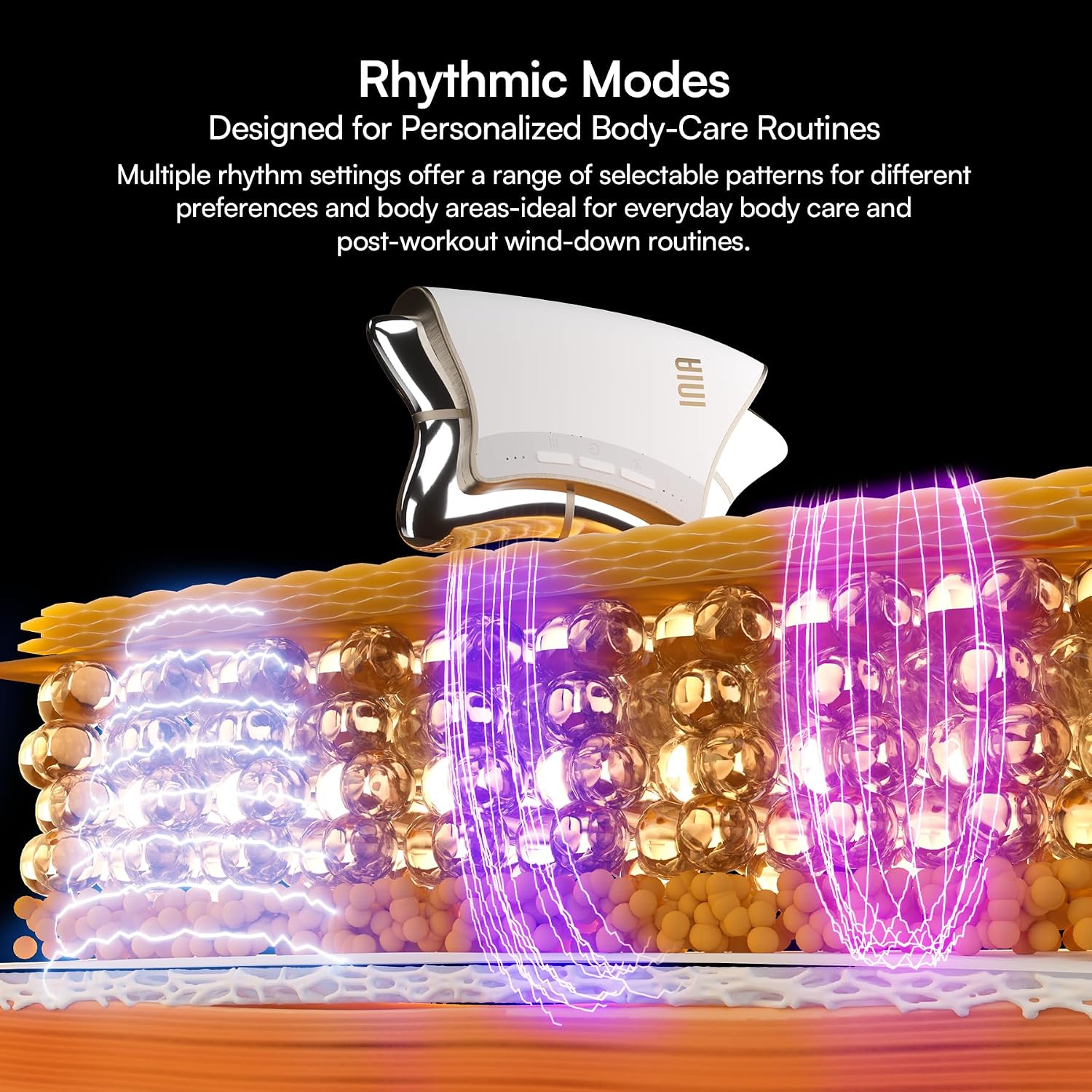 Thumbnail 6 de INIA FASCIOR Body Sculpting and Recovery Device with Heat, Red Light and 3 Modes