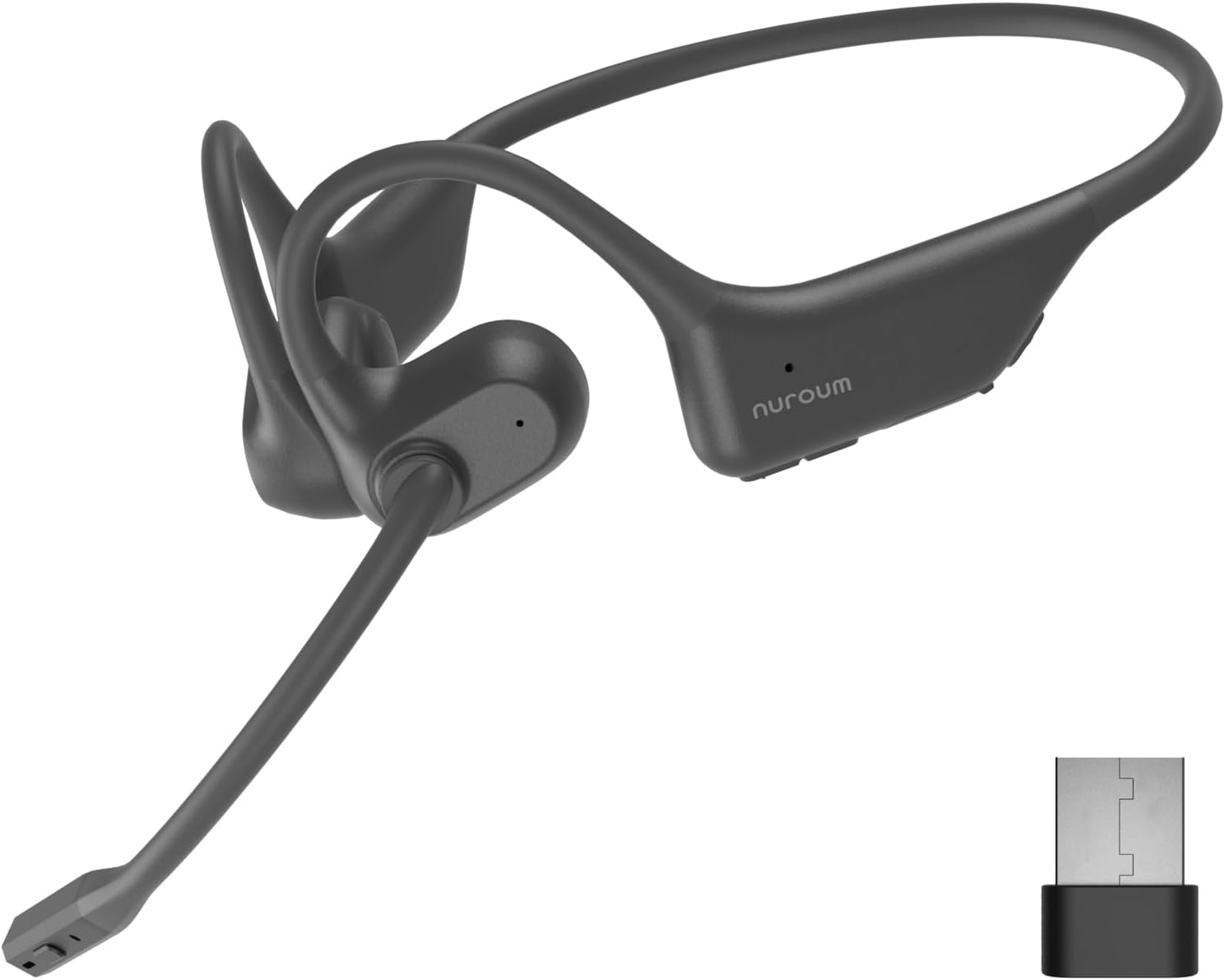 Detalle de Nuroum OpenEar Pro 2 bone‑conduction headphones