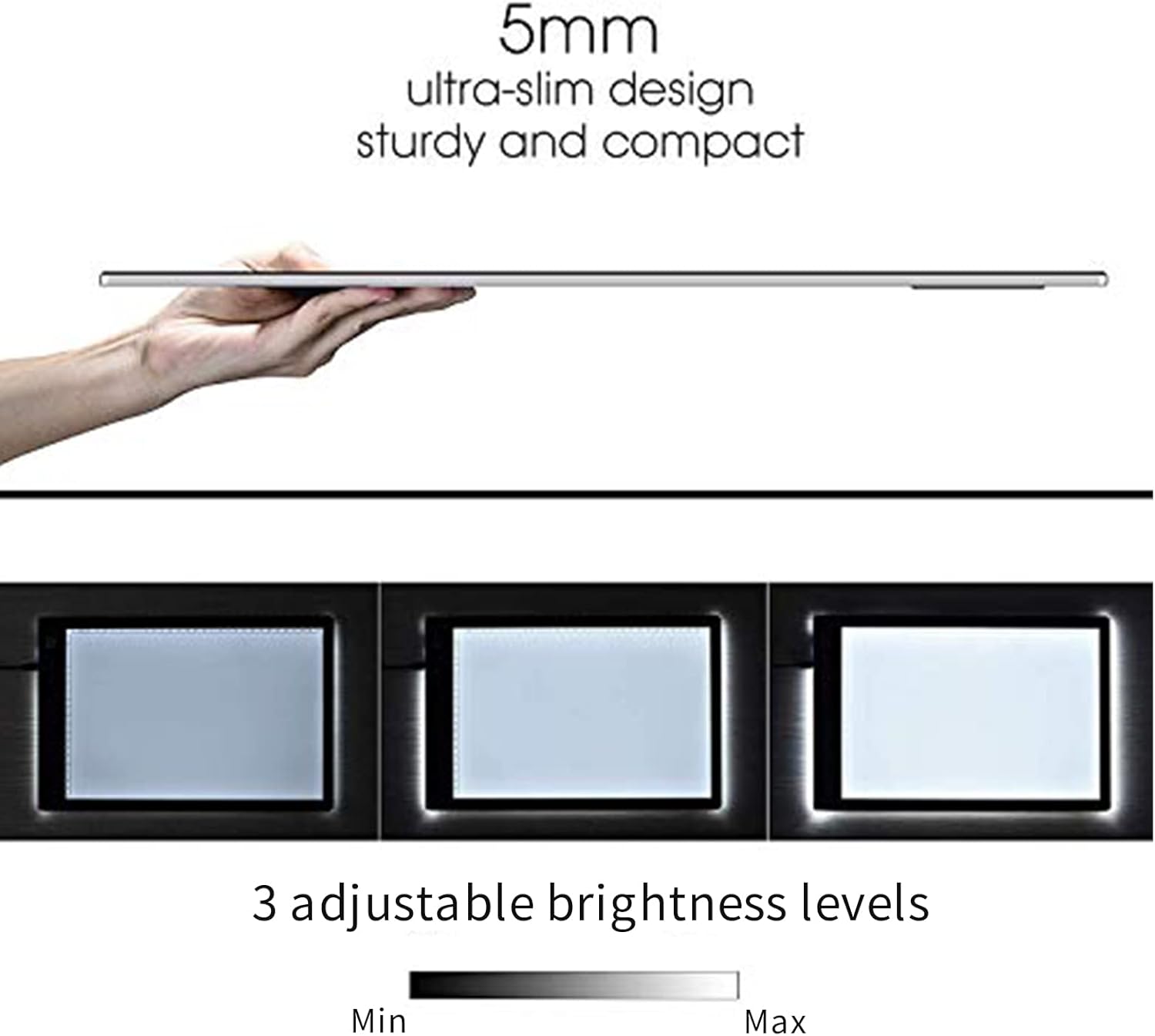 Detalle 2 de A4 Light Box Drawing with Adjustable Brightness