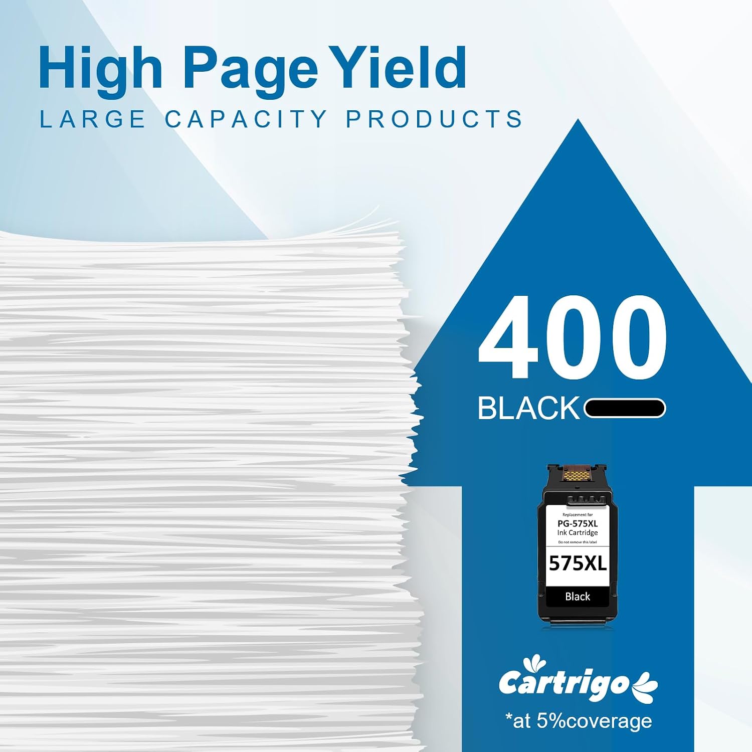 Detalle de CARTRIGO PG-575XL 450-page Black Ink Cartridge