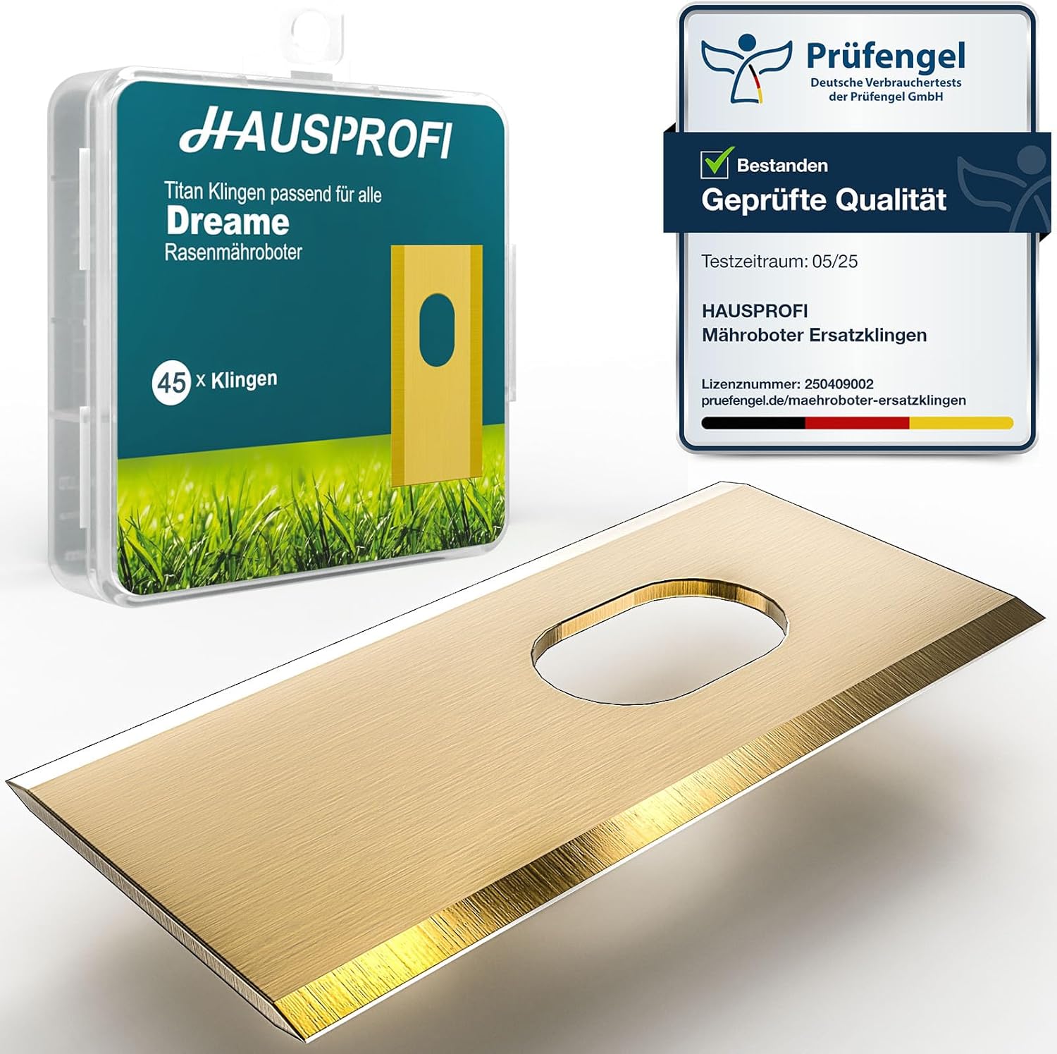 Detalle de HAUSPROFI Titan Ersatzklingen 60% langlebiger
