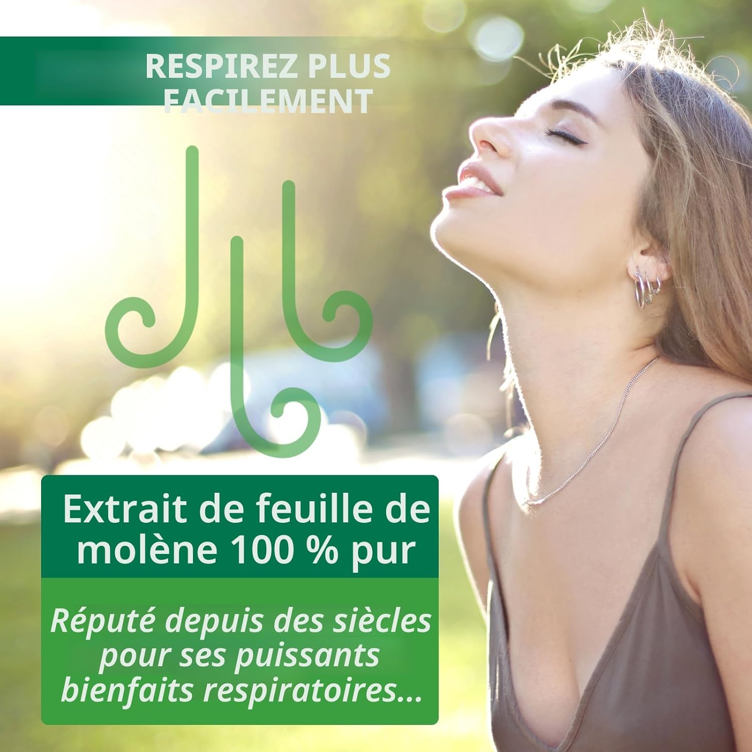 Thumbnail 1 de Extrait de feuille de molène pour les poumons – Gouttes liquides végétales, 60 ml