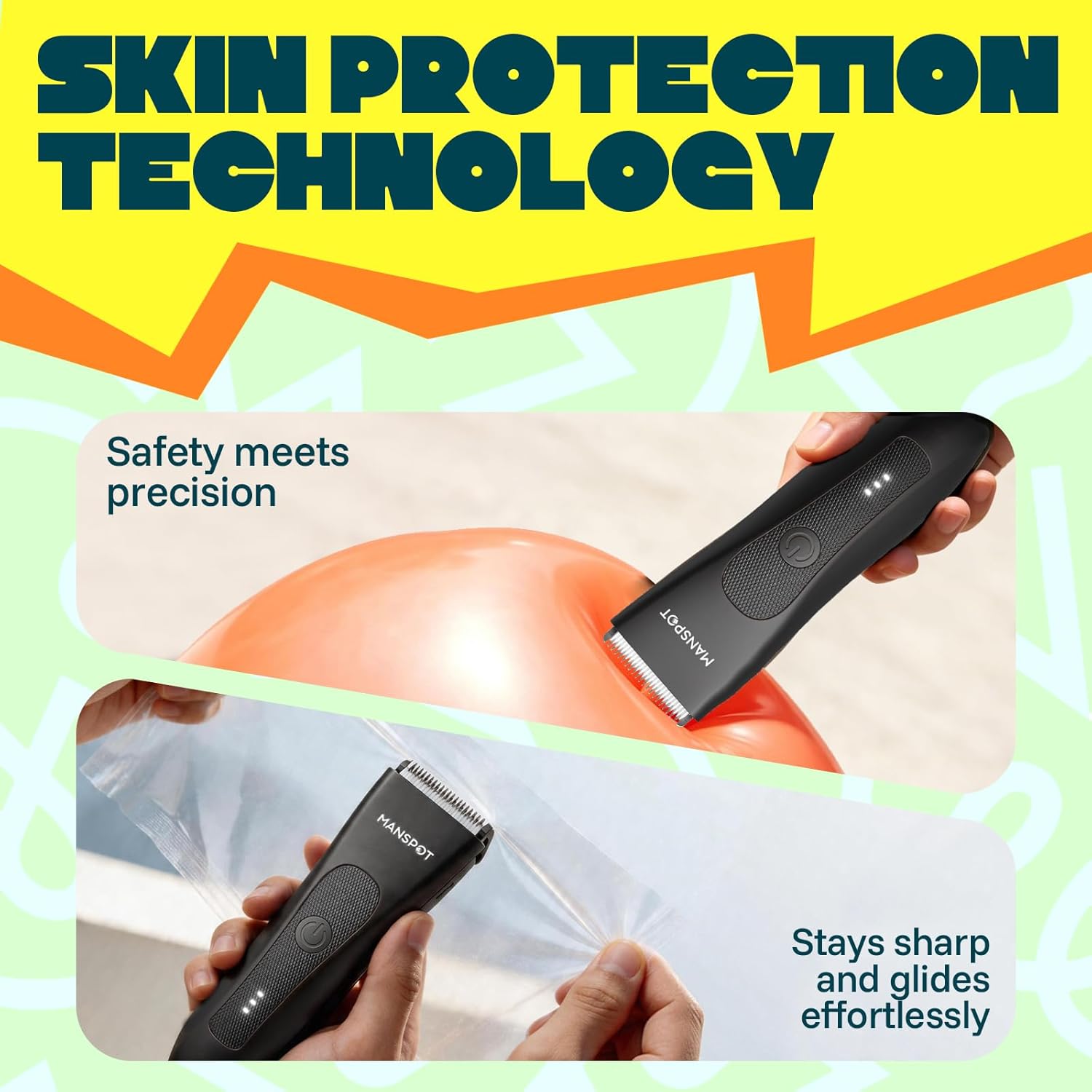 Thumbnail 6 de MANSPOT Body Trimmer Men 20 uses โ body groomer ๐ช