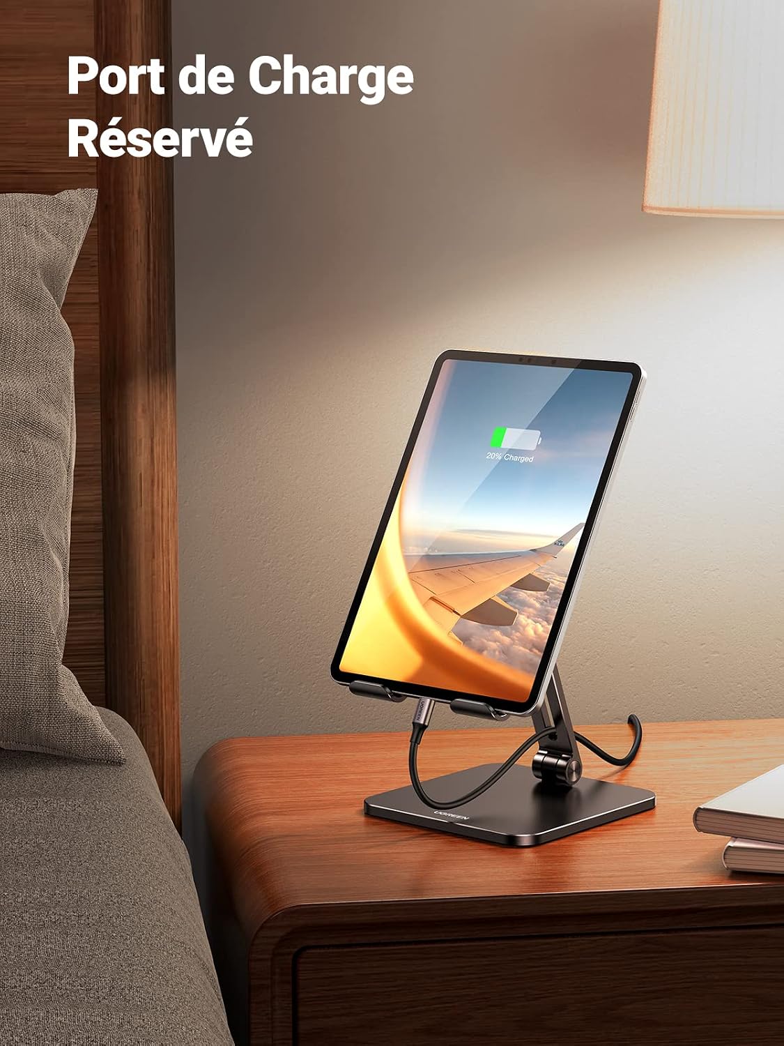 Detalle 2 de UGREEN Support tablette réglable 800 g