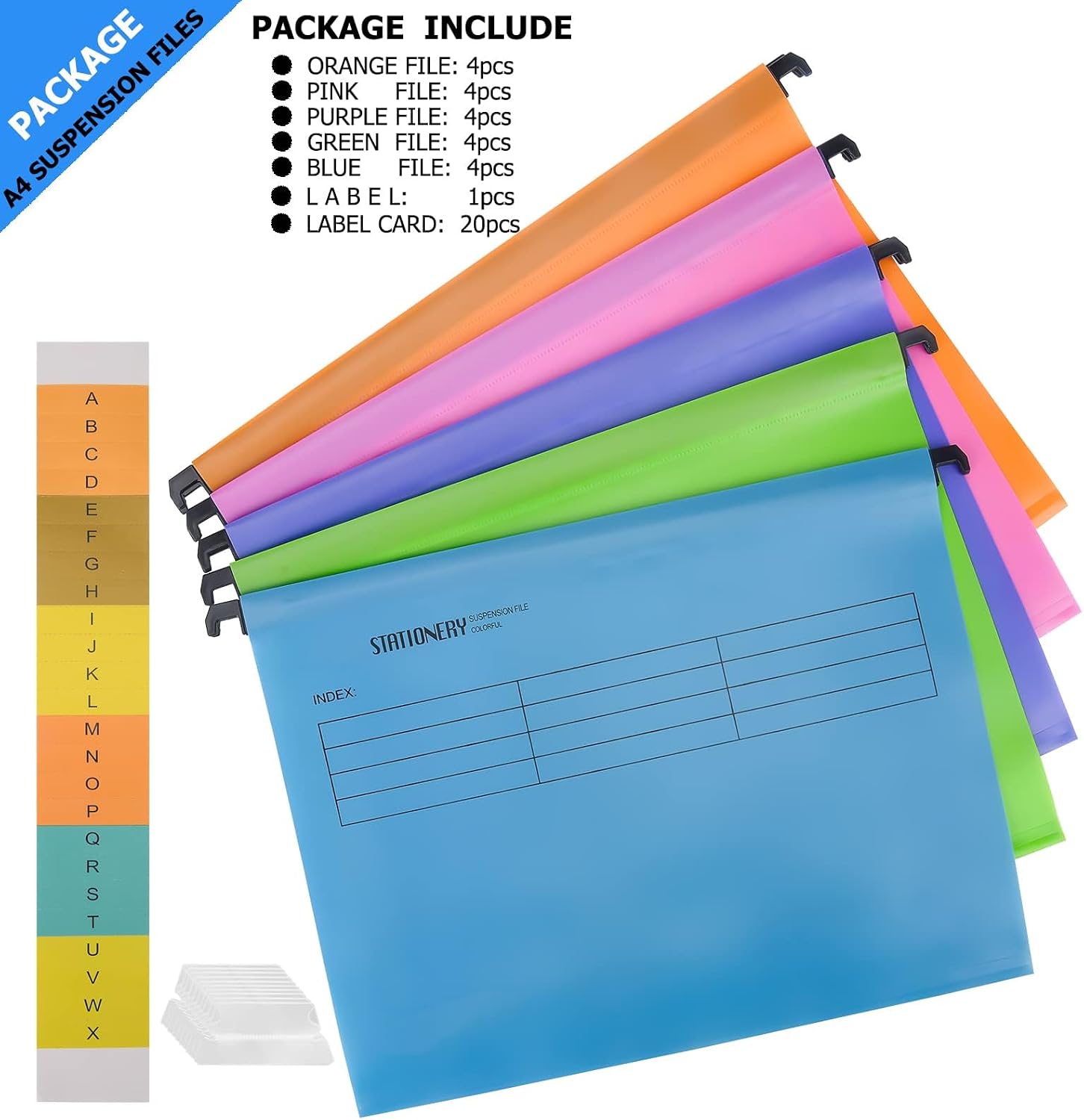 Thumbnail 6 de Toowood A4 suspension files 20 pack