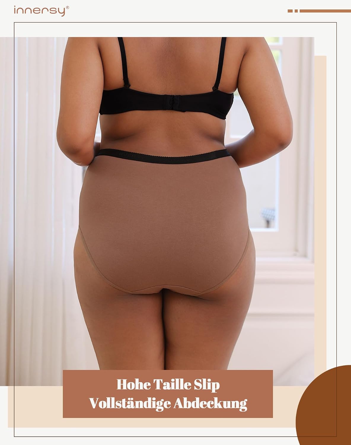 Thumbnail 2 de INNERSY Unterhosen Damen High Waist 5er Pack 🩲