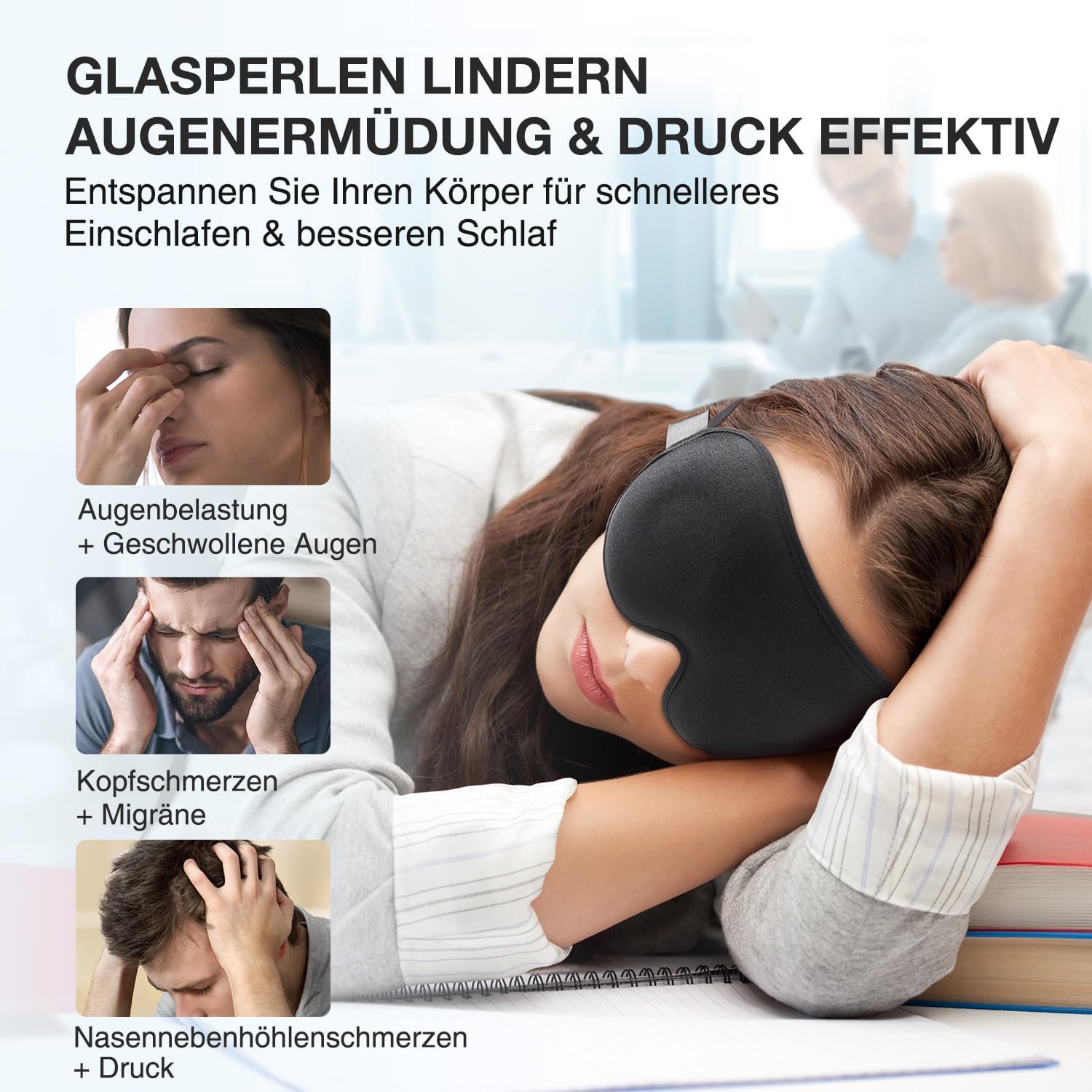 Thumbnail 2 de Umisleep 2026 Gewichtet Schlafmaske 120 g 😴