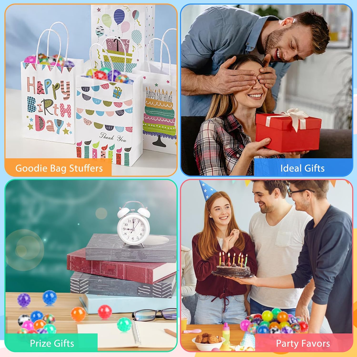 Thumbnail 6 de 54Pack Stress Balls: Bulk Fidget Squishies for Adults