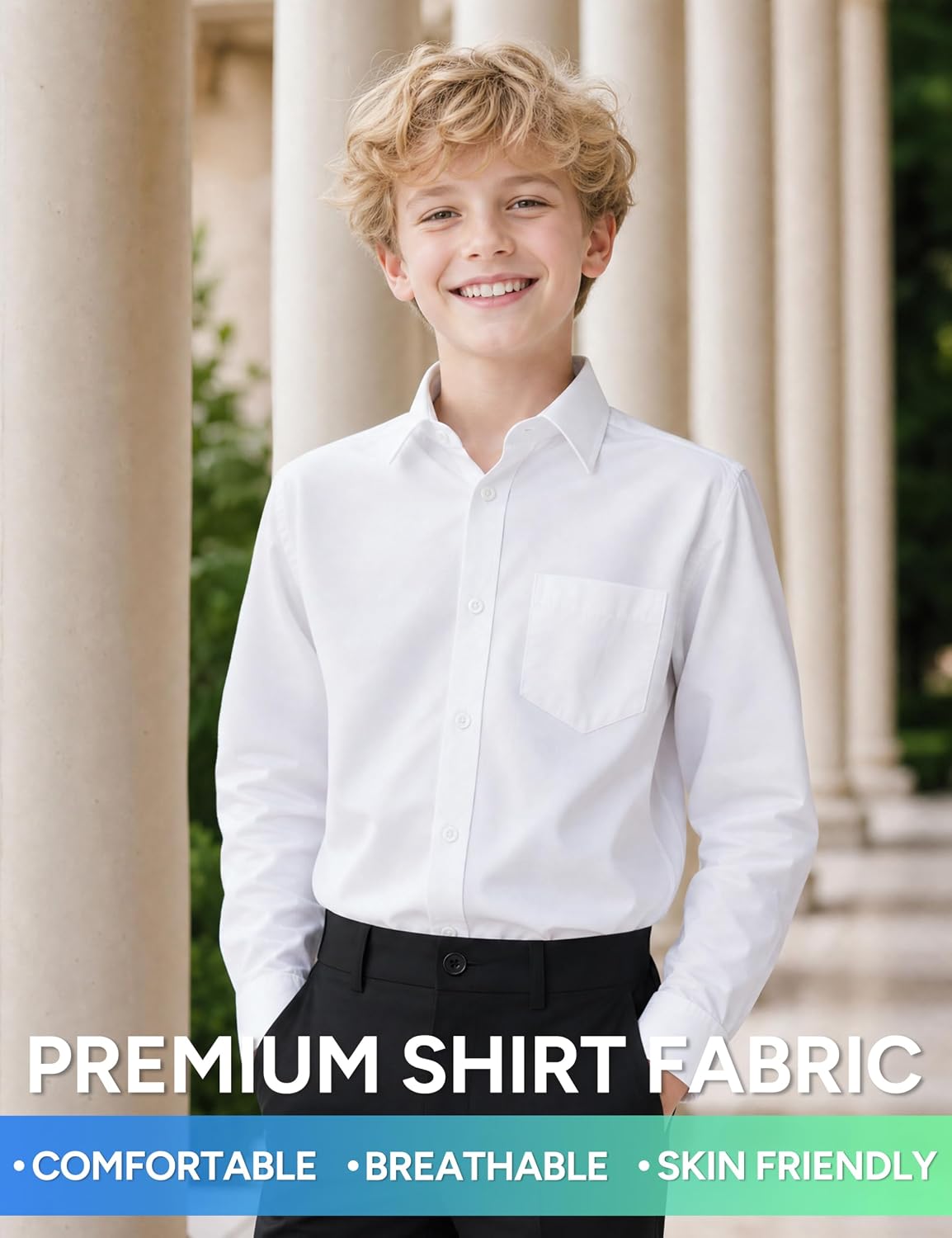 Detalle 1 de Marvelous World Boys' Suit Set, Slim Fit