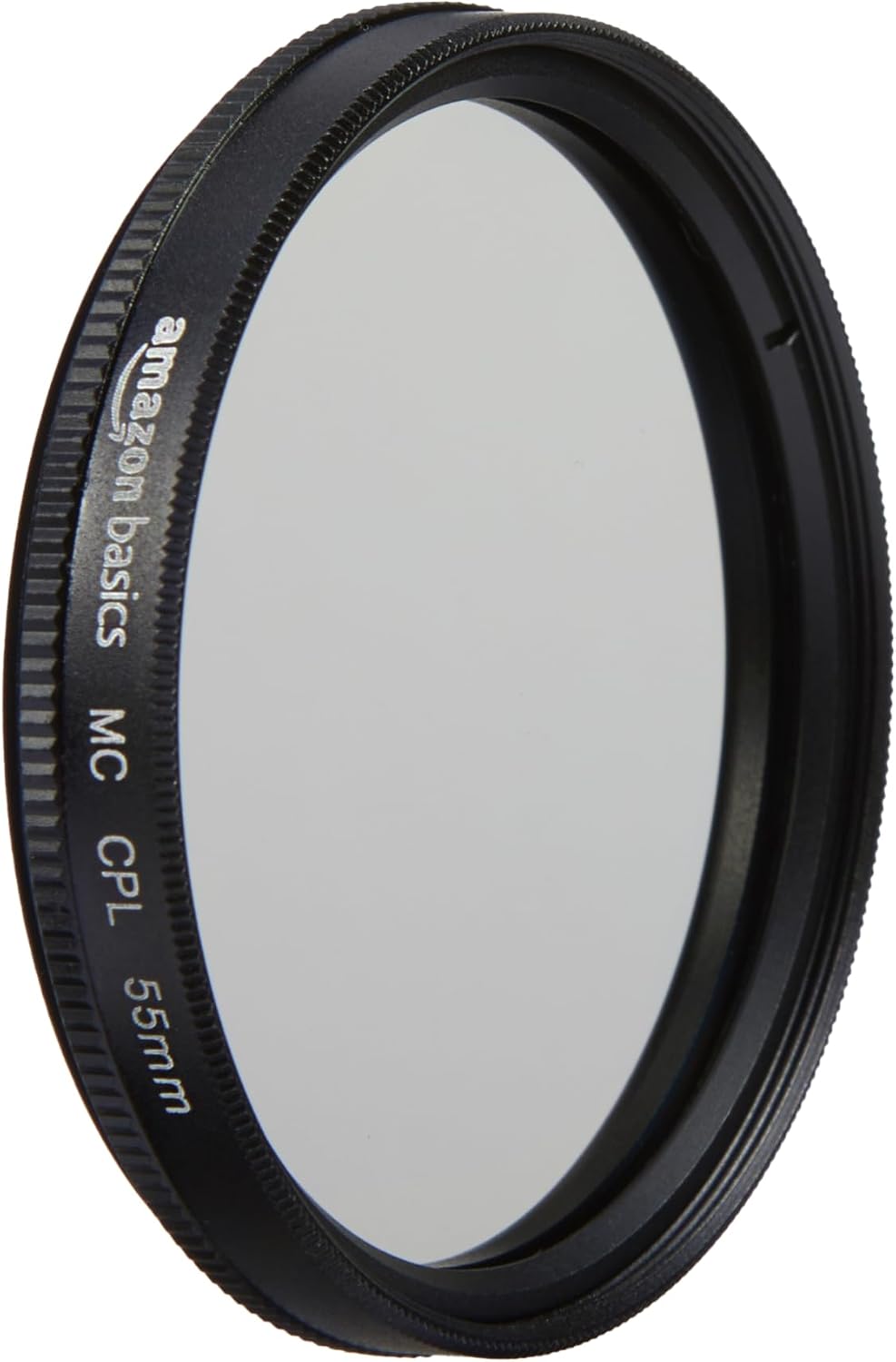 Detalle de Amazon Basics 55mm circular polariser protection filter for deeper colours and reduced glare