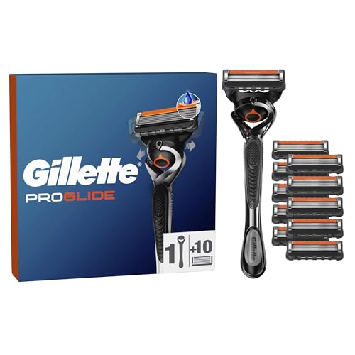 Detalle de Gillette ProGlide 10 recambios cuchillas 🪒