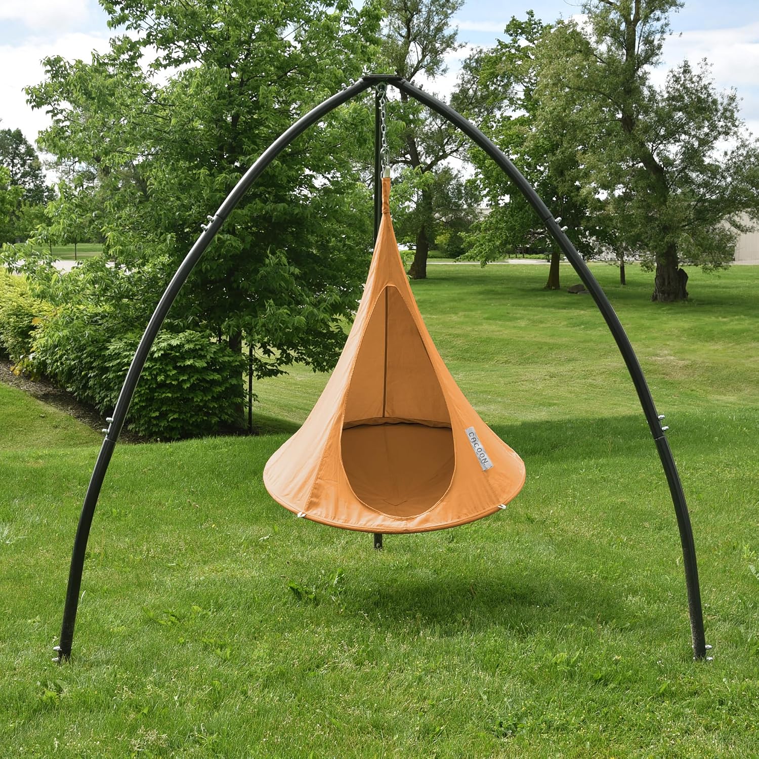Detalle de VIVERE CACBNC Bebo Cacoon – fotel wiszący 120 cm, Nectarine