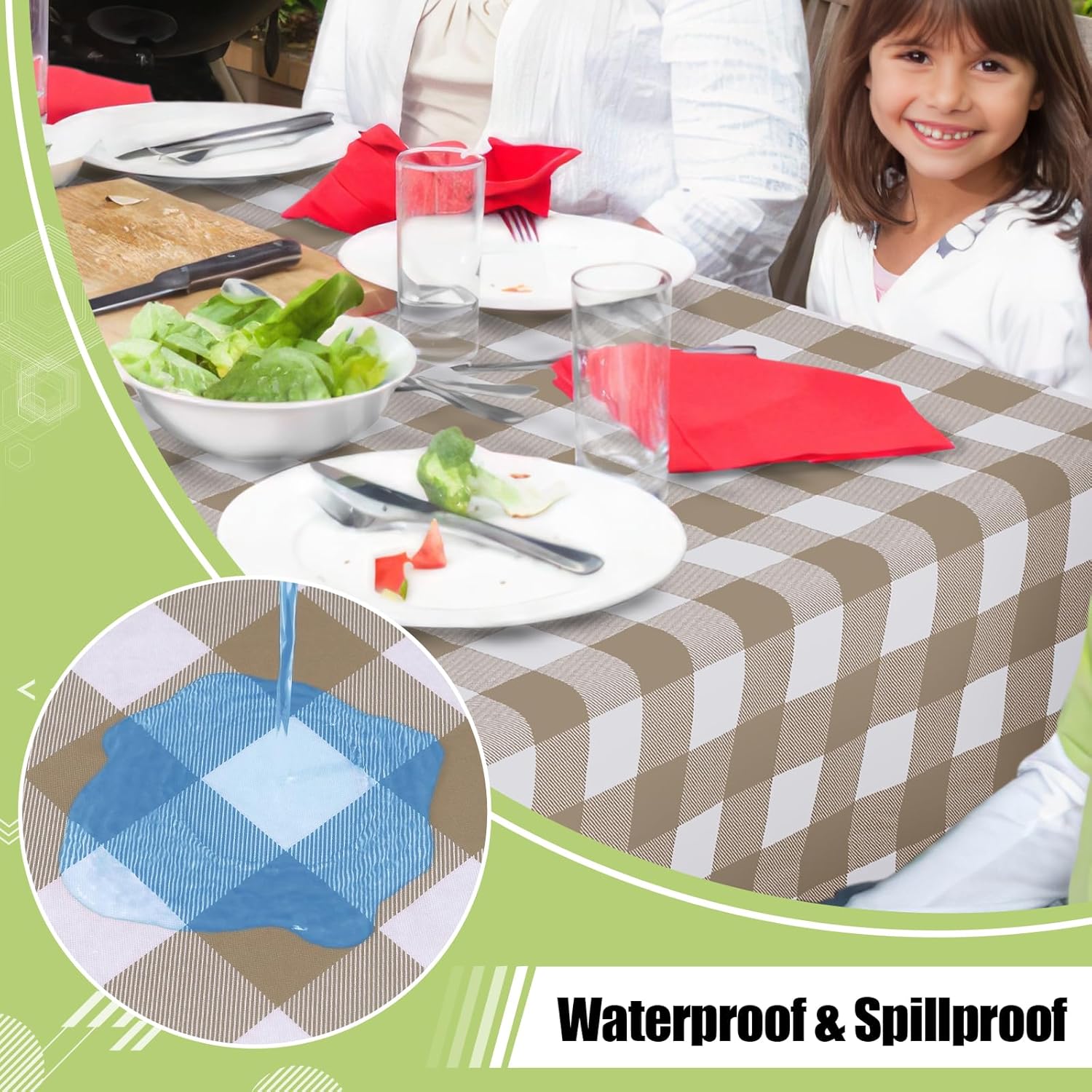 Detalle 2 de Smiry Rectangle Table Cloth 60"x84" 🍽